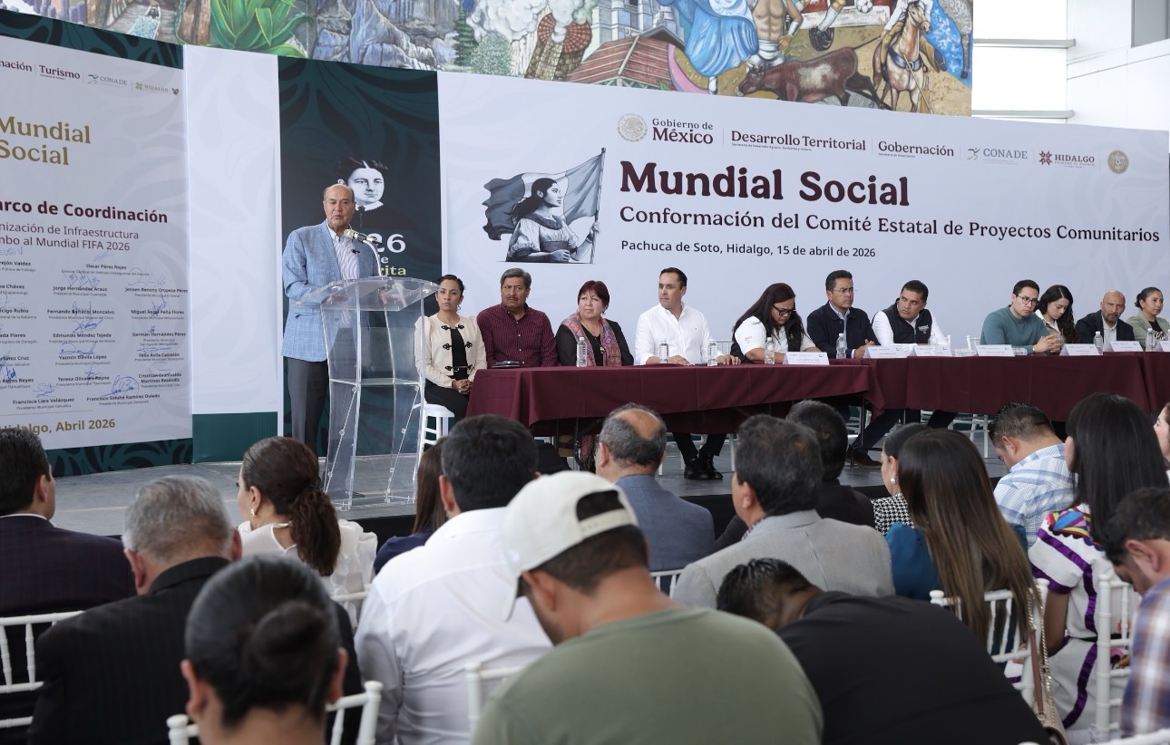 Mundial Social llega a Hidalgo con impulso a infraestructura deportiva comunitaria