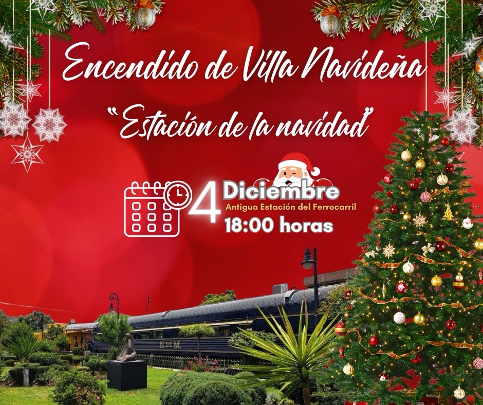 DIF Tulancingo realizará el encendido de la villa navideña “La Estación de la Navidad”