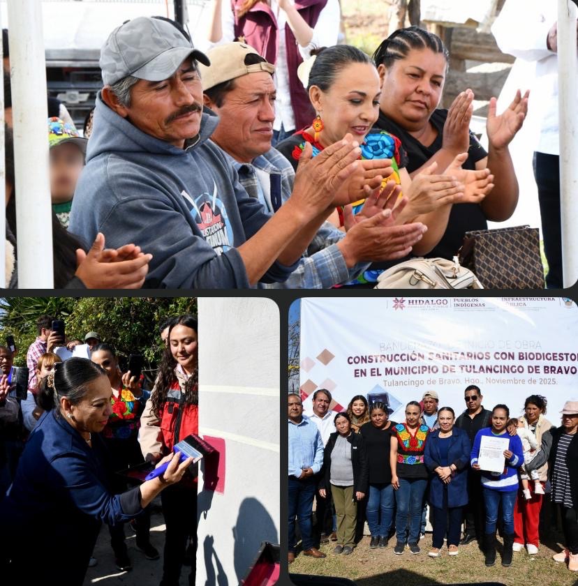 Entrega de sanitarios ecológicos con biodigestores a 16 familias de San Nicolás Cebolletas, Laguna del Cerrito y San Vidal, gracias a la gestión de la alcaldesa Lorena García ante CEDSPI. Esta iniciativa del Gobierno de Tulancingo mejora el acceso a servicios sanitarios y promueve el desarrollo sostenible en comunidades vulnerables.