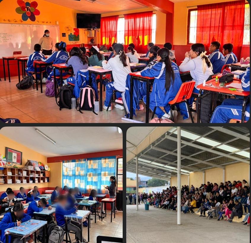 DIF Tulancingo realiza jornadas de prevención del acoso escolar y crianza positiva en escuelas de Tulancingo