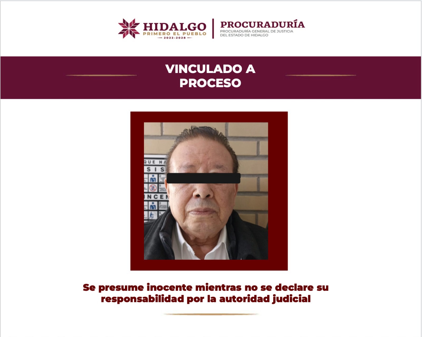 Vinculan a proceso a exlíder sindical del Ayuntamiento de Pachuca por distracción de recursos y peculado