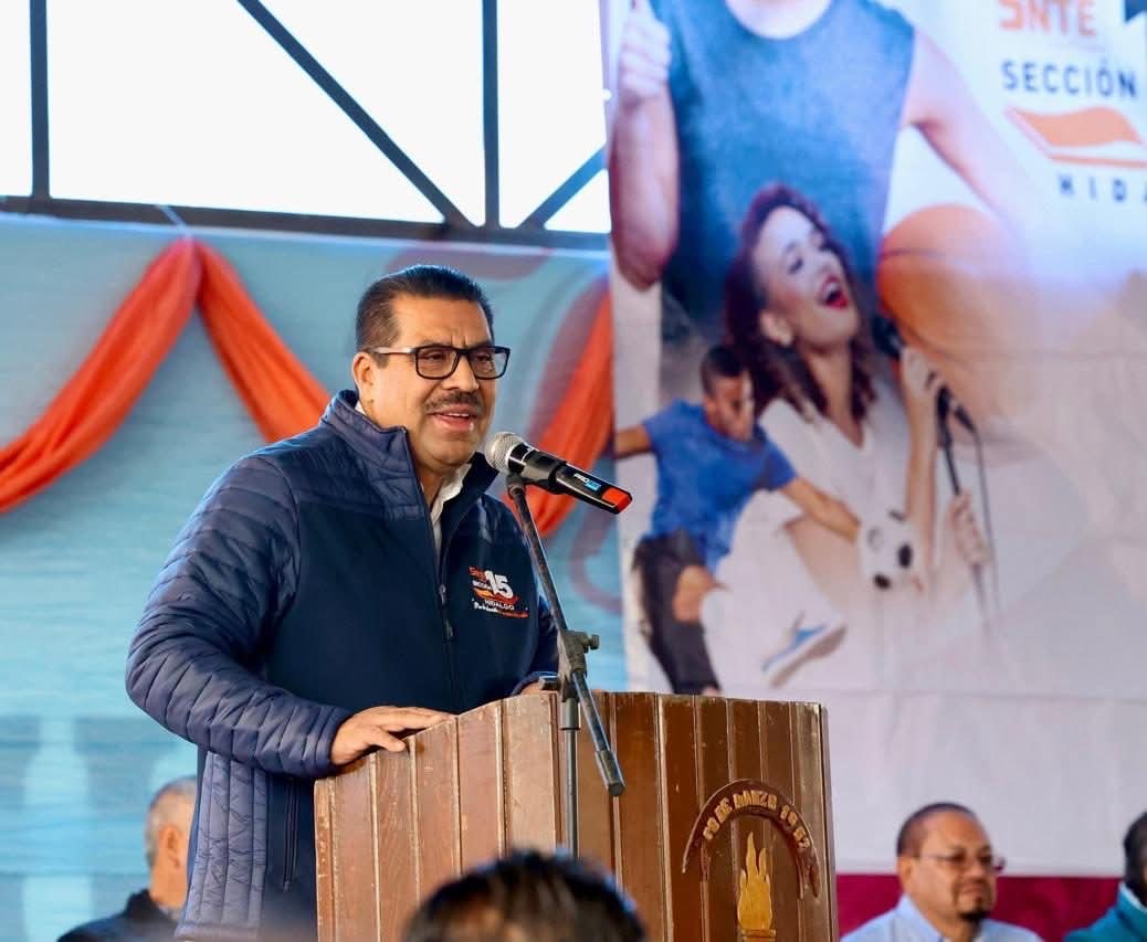 Said Vargas Sáenz, Dirigente de la sección 15 del SNTE respalda medidas de seguridad ante hechos recientes en el país.