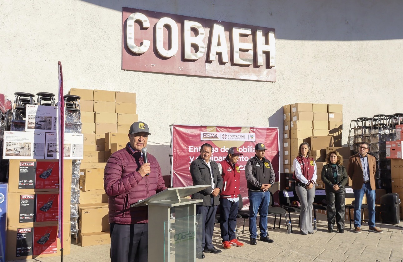 Hidalgo invierte 32 mdp para mejorar planteles del COBAEH