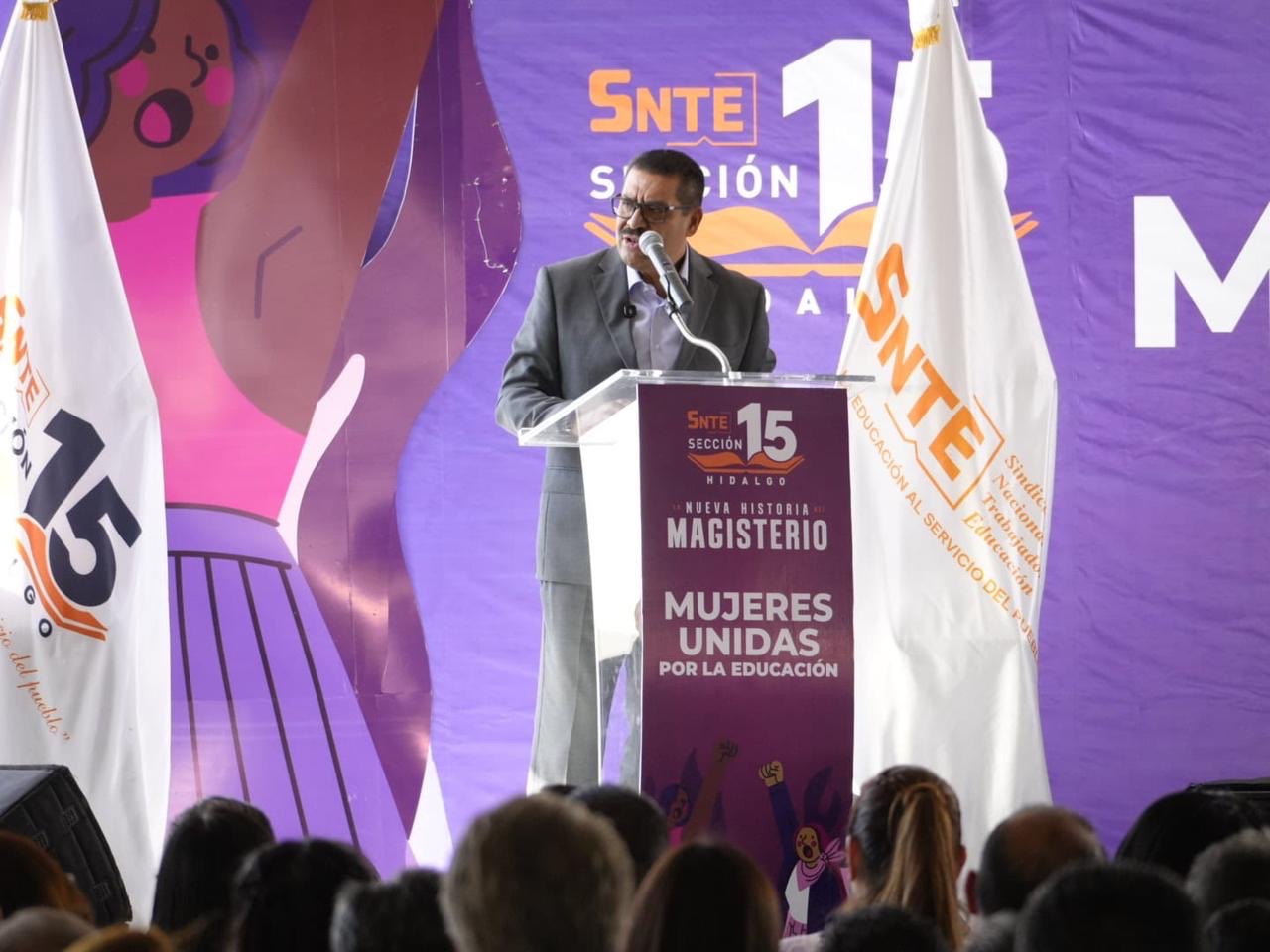Mujeres del SNTE Sección 15: fortaleza, compromiso y unidad que transforman la educación en Hidalgo