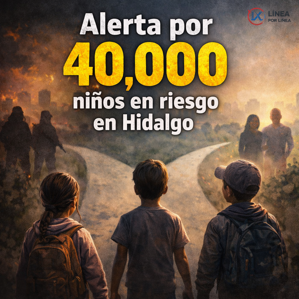 Advierten riesgo para 40 mil menores en Hidalgo por iniciativa que eliminaría delito de reclutamiento infantil