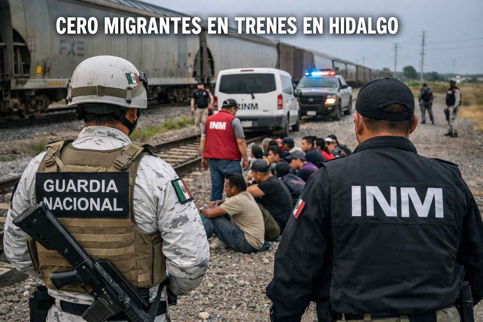 Endurecimiento migratorio en EE.UU. reduce a cero el flujo en trenes por Hidalgo