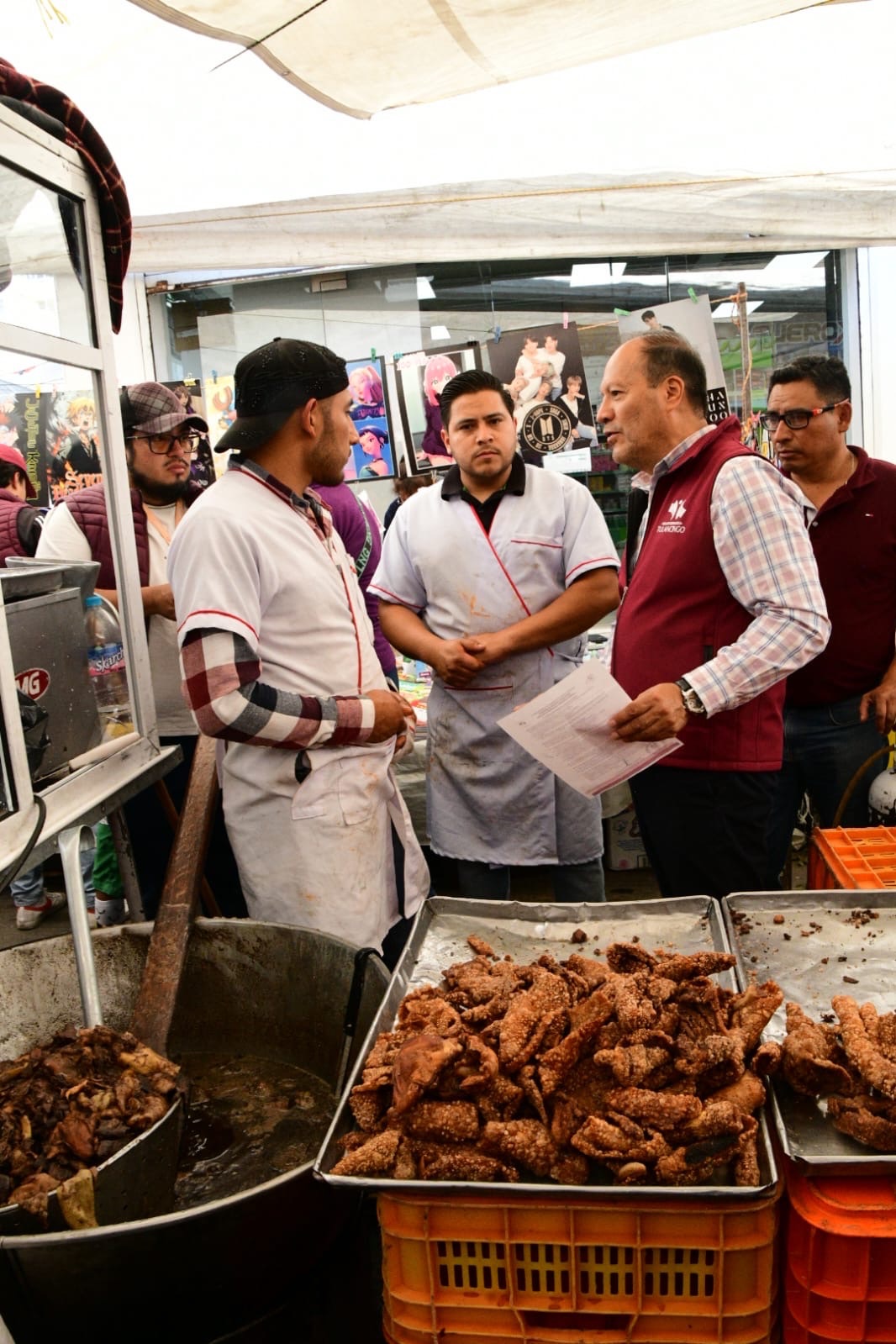 Orden y prevención en tianguis de Tulancingo: avanzan avisos a comerciantes