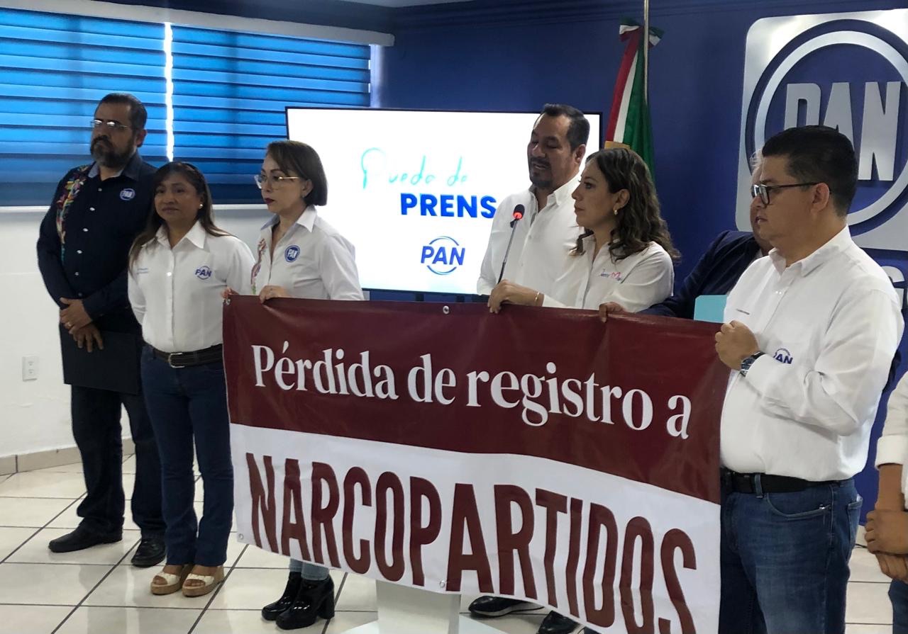 Panistas del estado proponen retirar registro a partidos infiltrados por grupos delictivos