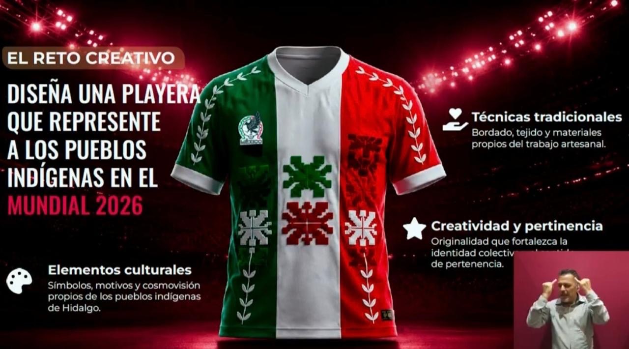Hidalgo busca llevar bordados indígenas al Mundial 2026
