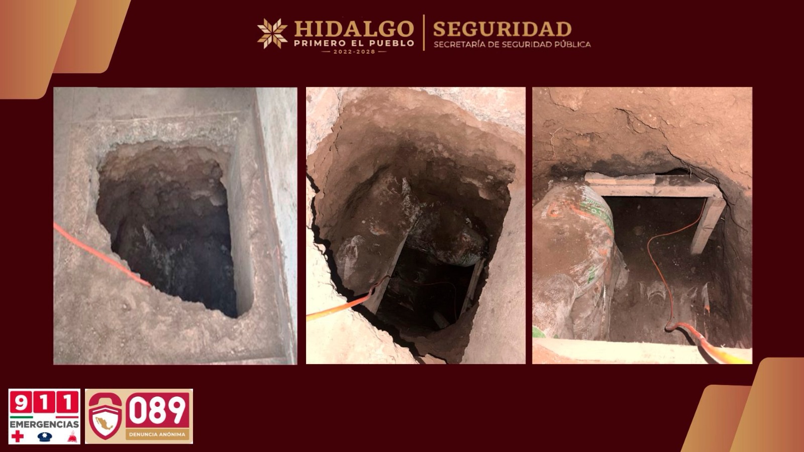 Descubren túnel para ordeña en Pachuca