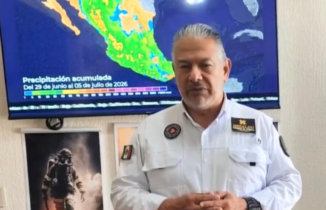Alerta en Hidalgo: advierten más lluvias y llaman a extremar precauciones esta semana