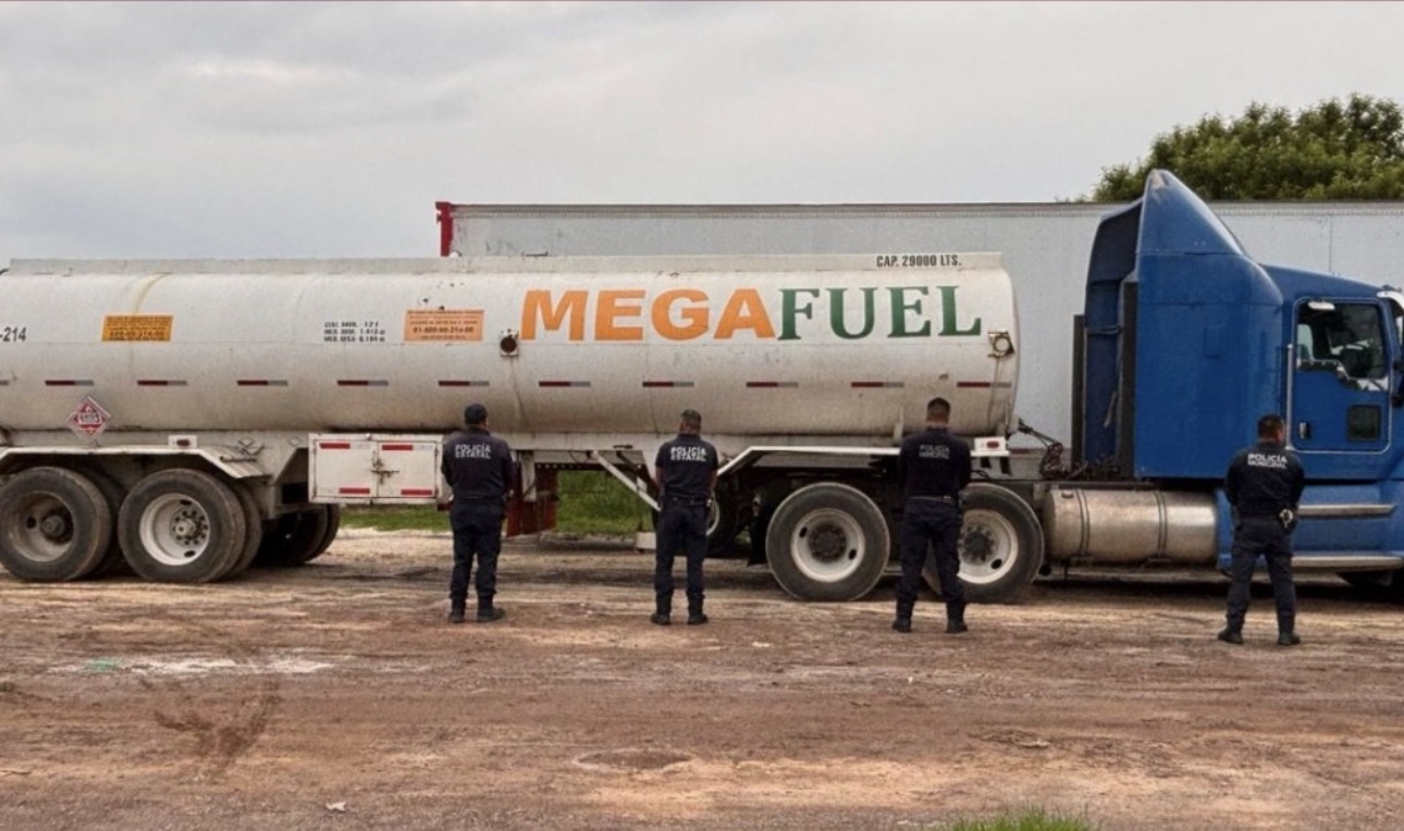 SSPH asegura 26 mil 100 litros de combustible presuntamente ilícito y detiene a un hombre en Emiliano Zapata