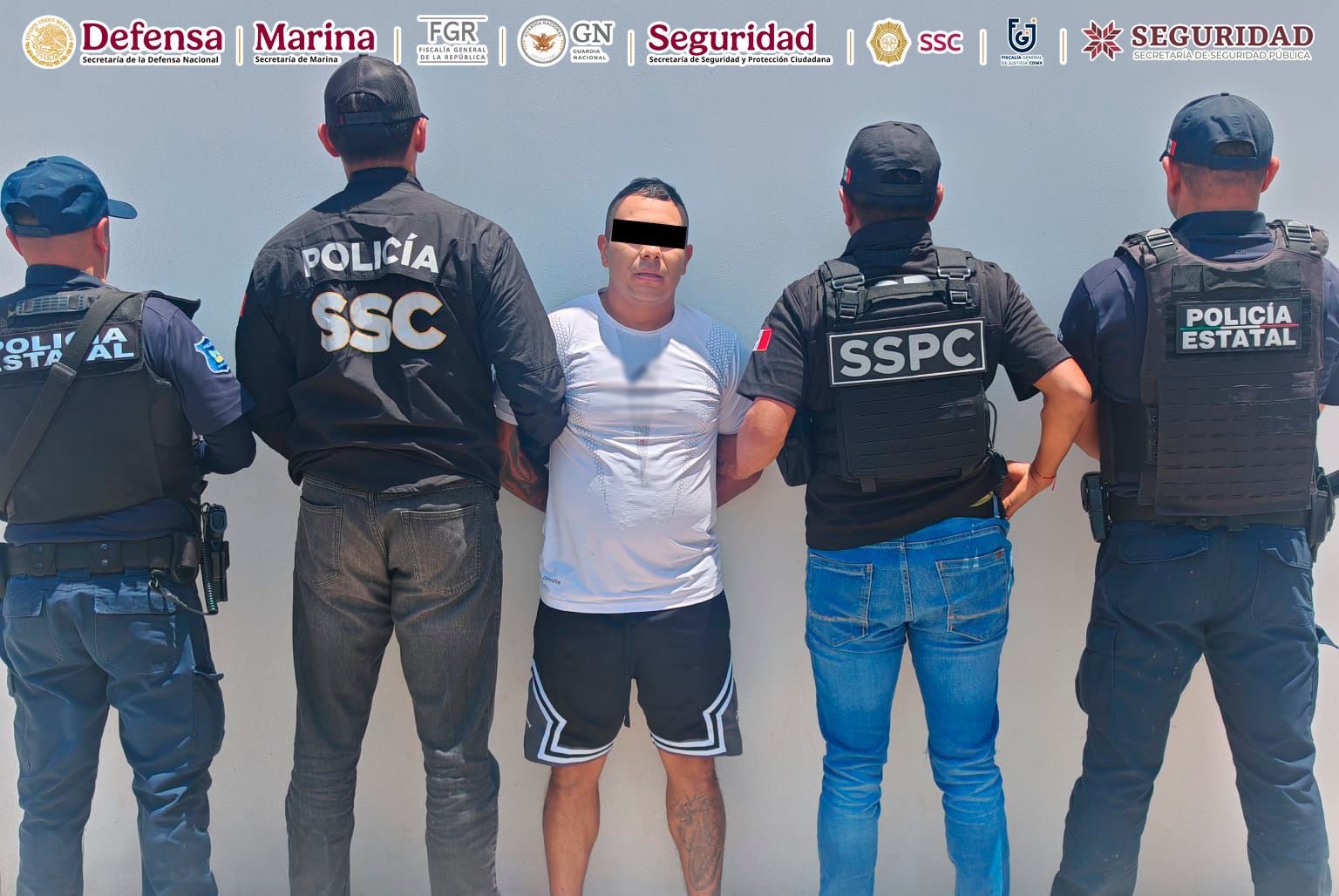 Detienen en Hidalgo a presunto líder criminal vinculado con homicidios en la Ciudad de México