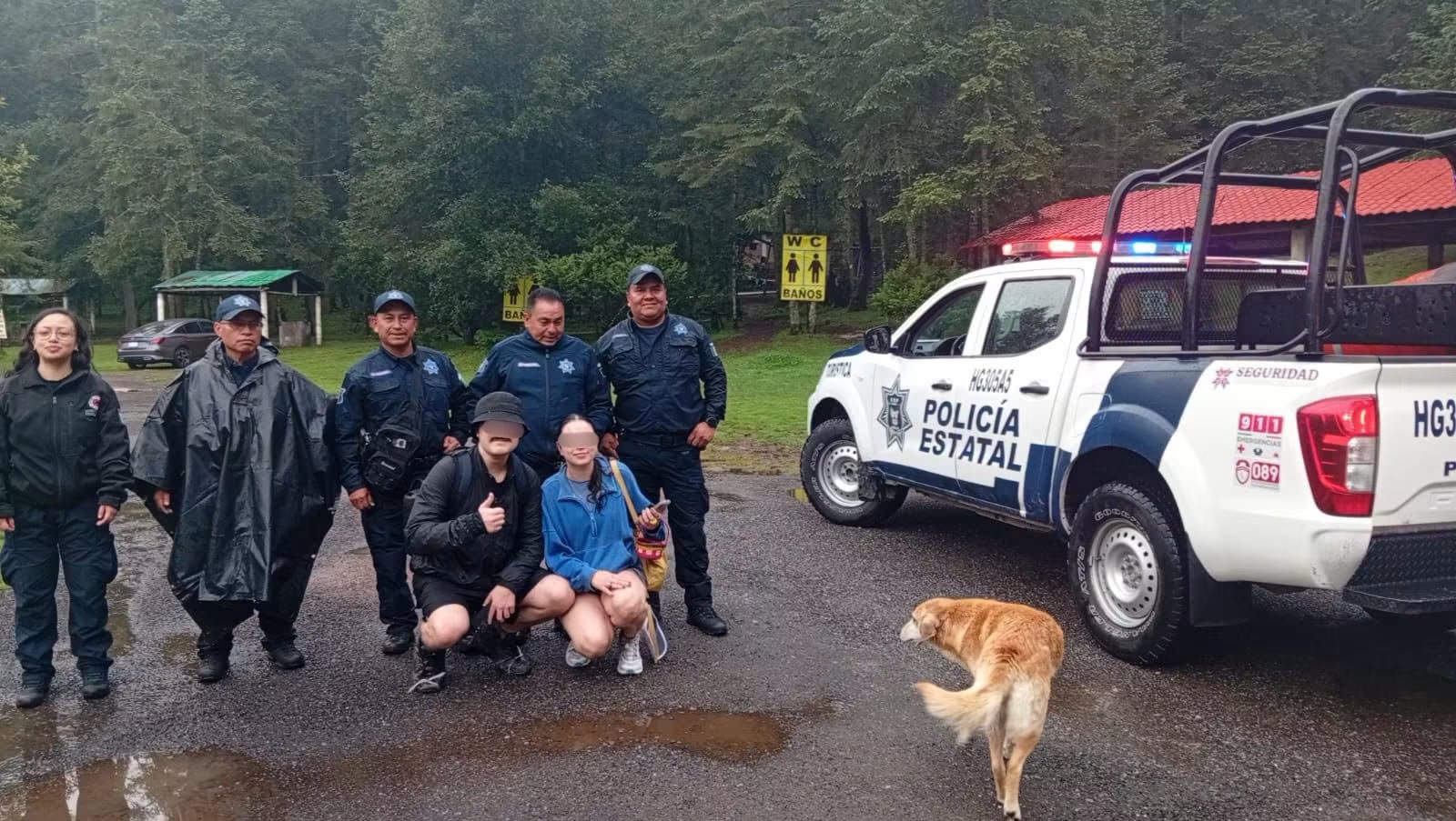 Localizan con vida a dos senderistas extraviados en bosque de Mineral del Chico