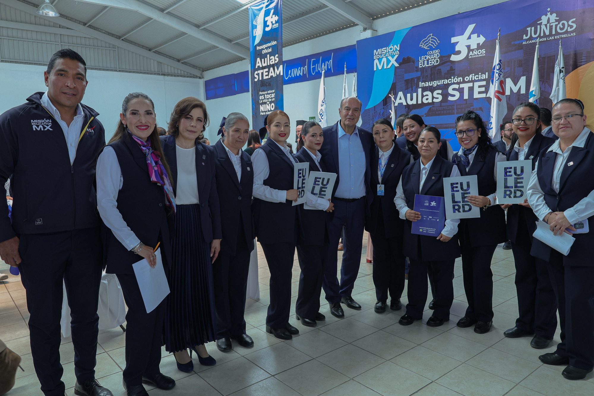 Natividad Castrejón inaugura aulas STEM en colegio de Ciudad Sahagún