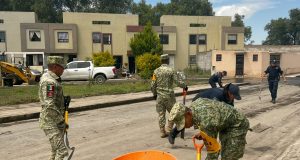 Lluvia torrencial deja daños en 48 viviendas y activa operativo de emergencia en Tizayuca