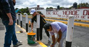 Jóvenes recuperan dos kilómetros de ciclopista en Tulancingo