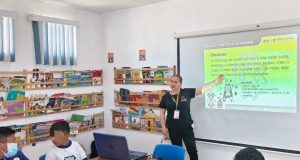 Alertan sobre riesgos en internet a estudiantes de primaria en Zapotlán de Juárez